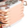 9cm CPU Cooler 3PIN Double Fan Radiator Fit for Intel LGA775/1155/1156/1366 AMD AM2/AM2+/AM3