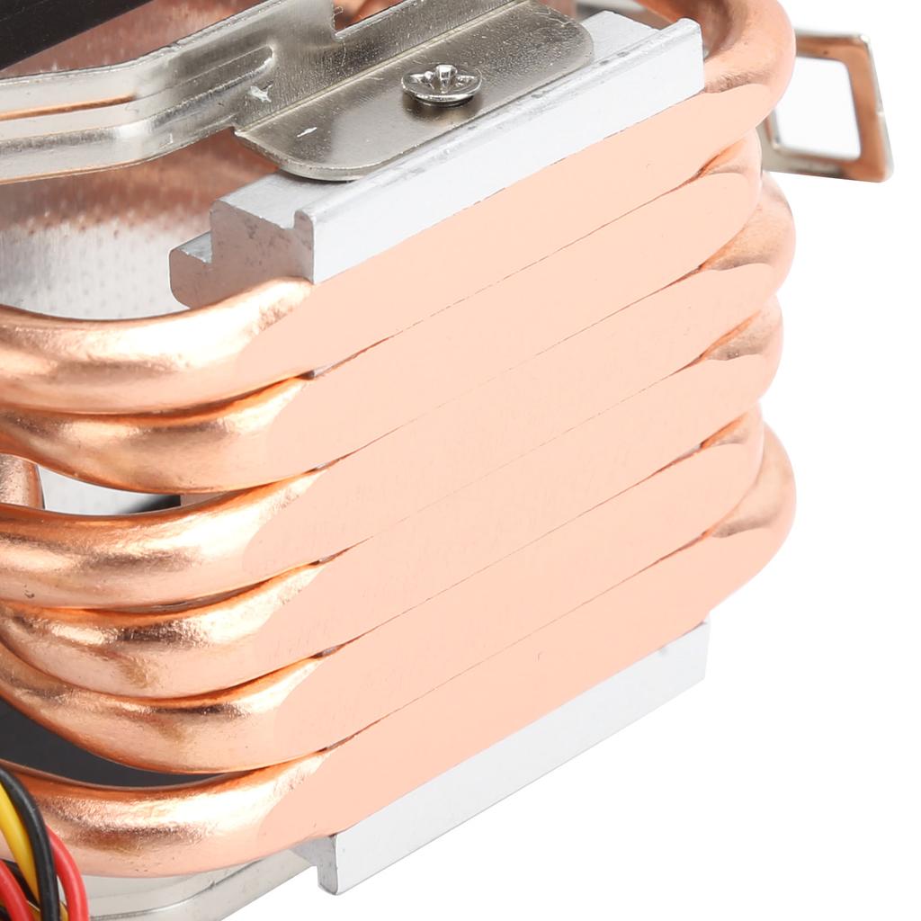 9cm CPU Cooler 3PIN Double Fan Radiator Fit for Intel LGA775/1155/1156/1366 AMD AM2/AM2+/AM3