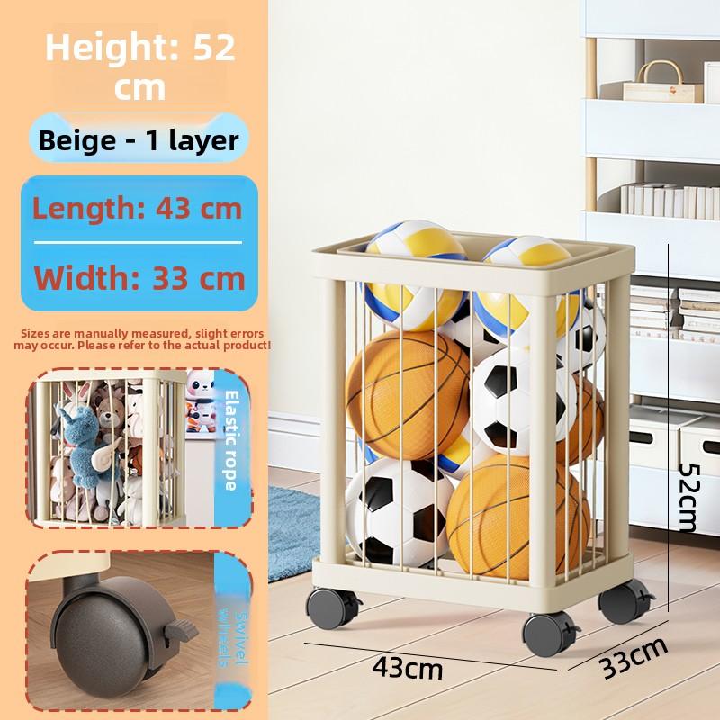 Large Capacity Children s Doll Storage Bucket Toy Organizer Elastic Transparent Basket for Plush Toys And Dolls Home Use 6900₽