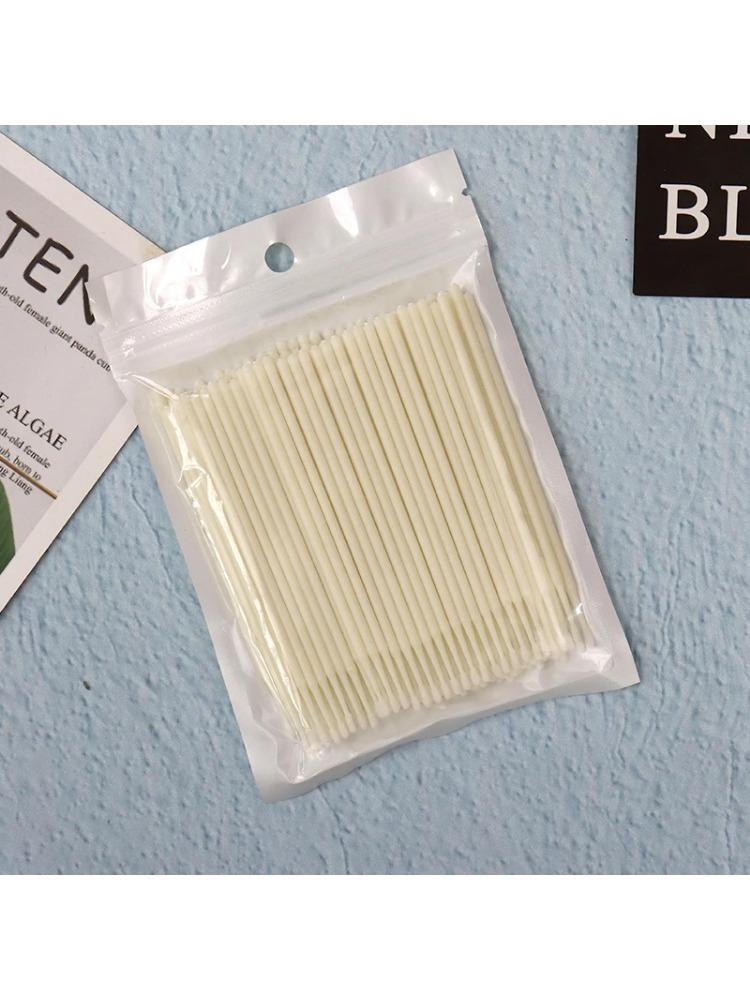 500 pcs-1500pcs Disposable Micro Eyelash Brush Heads Expanded Personal Eyelash Brush Heads Multi-purpose Micro Brush Heads QIWU