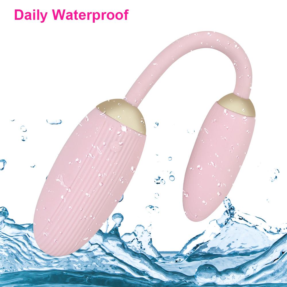 10 Giocattoli Sessuali a Frequenza per Donne Coppie Stimolatore Clitorideo Uova Vibranti a Doppia Testa Dildo Massaggiatore Punto G Telecomando