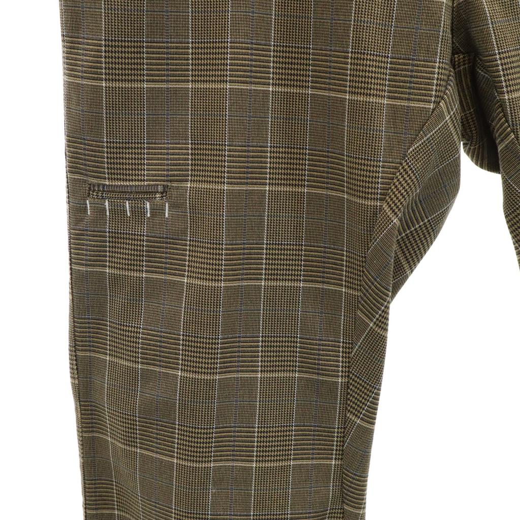 OAKLEY Check Pattern Long pants W33 Brown Men's Used