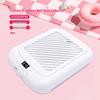 MS508 Rechargeable Nail Dust Collector: Silent, Strong Suction, High Power for Polishing and Removal