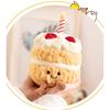 Birthday Stuffed Animal Sweets Birthday Cake Ring Stuffed Animal Gift Present Birthday Cushion Cute Interesting Goods (birthday Cake)