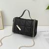 Fashion small bag women's summer new shoulder messenger bag texture is now popular portable small square bag women