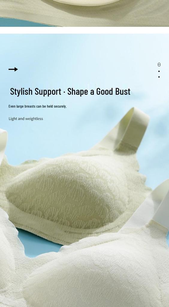 Červená Push-Up podprsenka ve velikosti Plus Size s nastavitelnou podporou proti prověšení pro štíhlejší vzhled