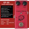Guitar Effects Pedal Electric Multifunctional Reverb Chorus Delay Metal Stompbox