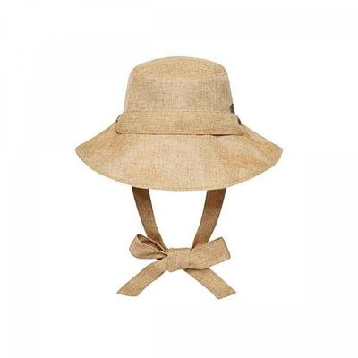 Rattan Bucket Hat Wide Brim
