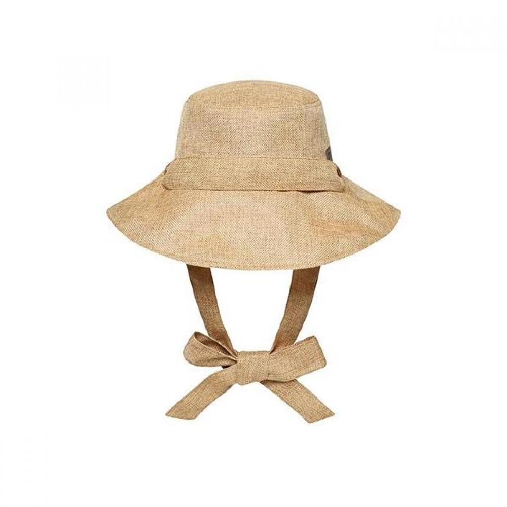Bbc Earth Rattan Bucket Hat Wide Brim beige/FREE