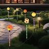 Plastic Pathway Light Solar Deck Lamp Football/Basketball/Baseball with Intelligent Light for Lawn M4YD