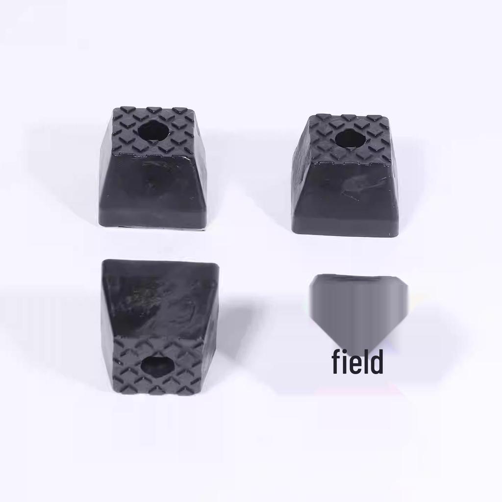 Silicone Vibration Damping Speaker Foot Pads - Anti-slip, Shock Absorbing, Self-Adhesive, Trapezoidal Design for Amplifiers