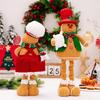 Adorable Gingerbread Man Expandable Doll Perfect For Holiday Christmas Atmosphere Decor