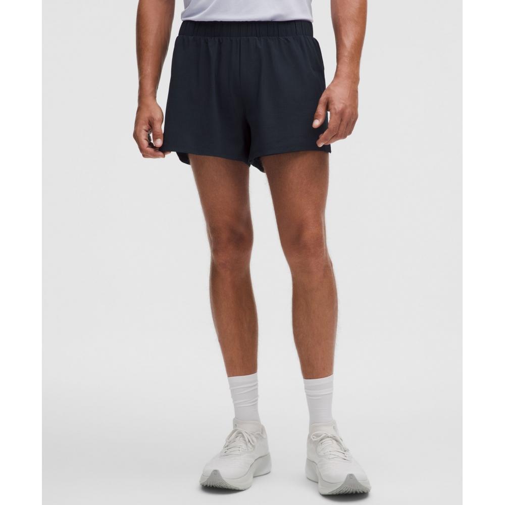 Lullulemon Mile Maker Ripstop Lined Shorts 4-Inch Trnv
