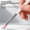 1/2Pcs Quartz Stone Scrub Nail File Rods Cuticle Remover Dead Skin Remover Pen Lightweight Portable Handy Use Manicure Tools