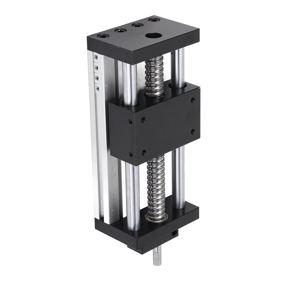 Slide Linear Stage 100mm Stroke 10mm Reserved Protection Dual Axes Manual Linear Rail Sliding Table