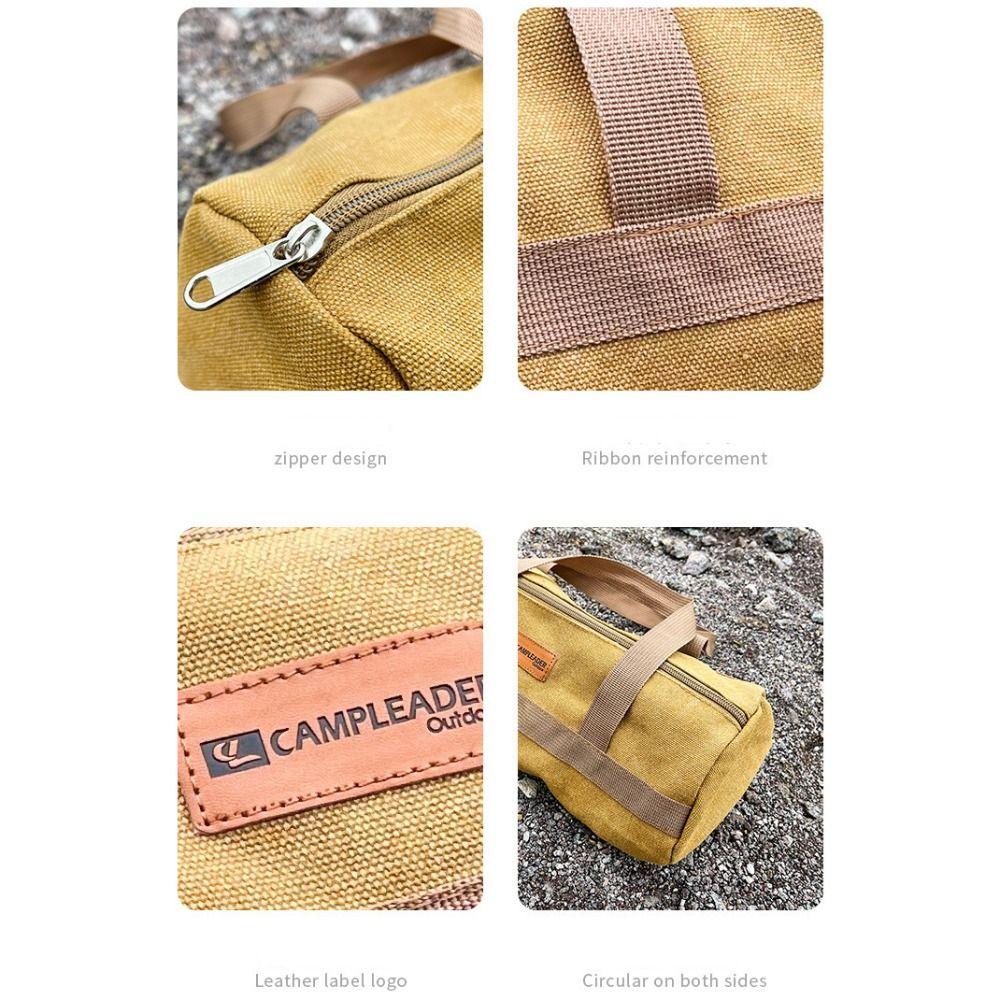 Yellow Canvas Electrician Travel Bag Canvas Tool Bag Outdoor Tools Packaging