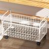 Chariot à livres roulant Rangement bac Utilité pour les dossiers Cartable Articles quotidiens