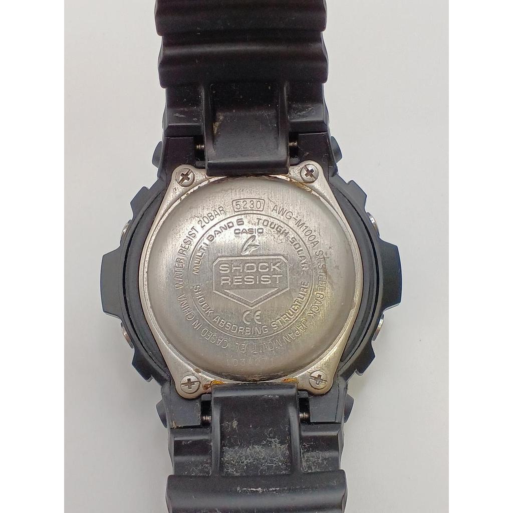 Used CASIO AWG-M100A G-SHOCK