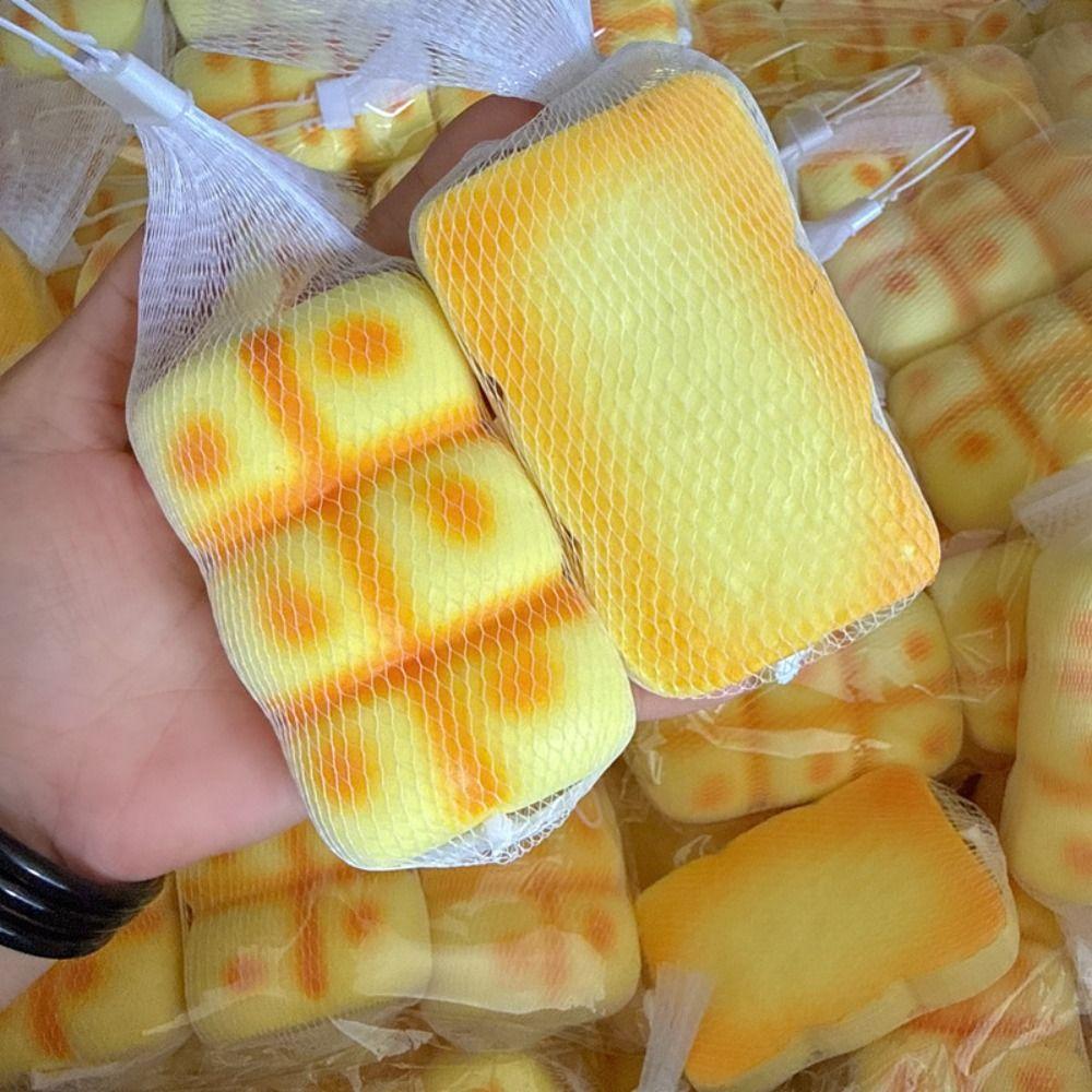 Release Hand Abdominal Muscles Bread Squeezing Toy Relax Gift Slow Rebound Vent Toy for Adult