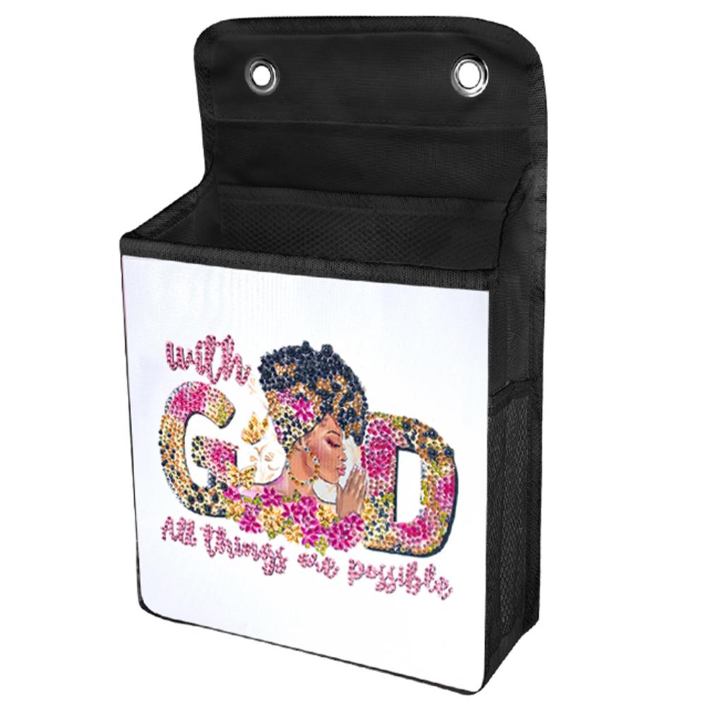 Diamond Painting Storage Bag Cat Sundries Holder Bag Rhinestone Diamond Painting Bag Diamond Art Organizer Box for Home Storage
