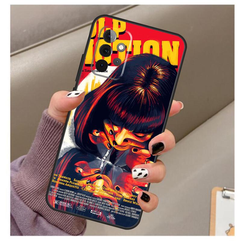 Pulp Fiction Movie Poster Case For Samsung Galaxy A34 A54 A14 A06 A16 A26 A36 A56 A12 A32 A52 A13 A33 A53 A15 A35 A55