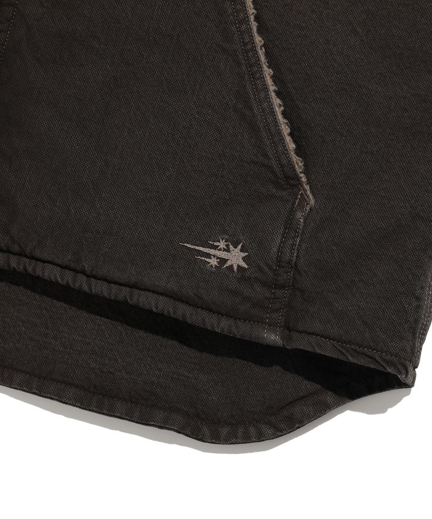 Niceghostclub Cotton Washed Vest_Brown(Ng2Dfub990A)