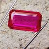 Heated 41 Ct Natural Ceylon Pink Sapphire Emerald Shape Loose Gemstone