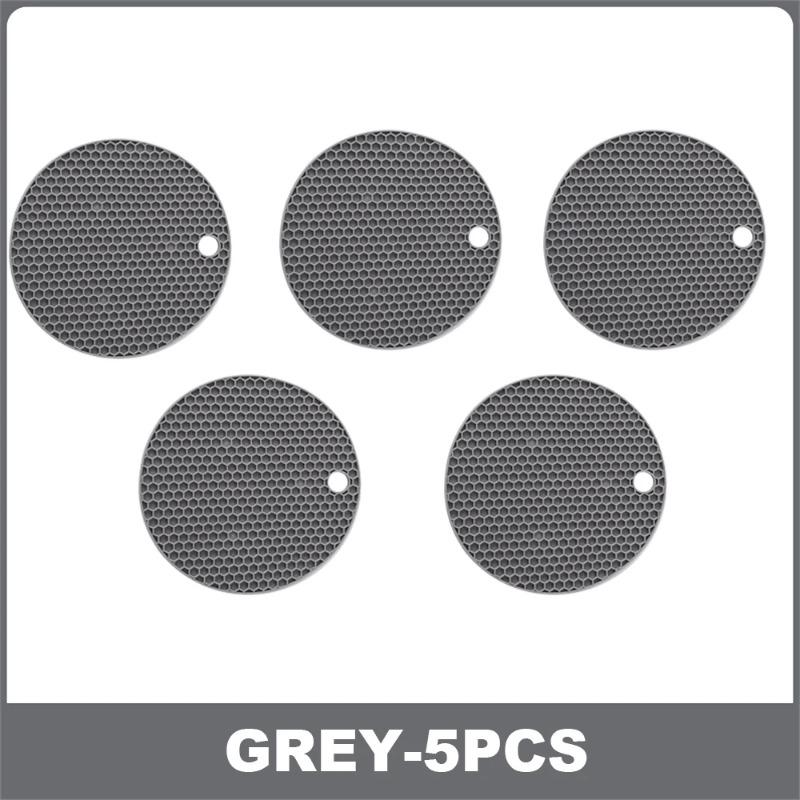 Stilvolle und praktische Wabenförmige Matten Hitzebeständiger Silikon-Untersetzer Schützen Sie Ihre Arbeitsplatten mit diesem stilvollen Platzset