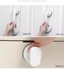 Self-Adhesive Suction Cup Glass Door Handle for Sliding Doors, Cabinets, Drawers, Wardrobes, and Refrigerators