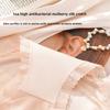 Plus Size Women Summer Luxury Satin Lace 10A Antibacterial Non Scratch Briefs