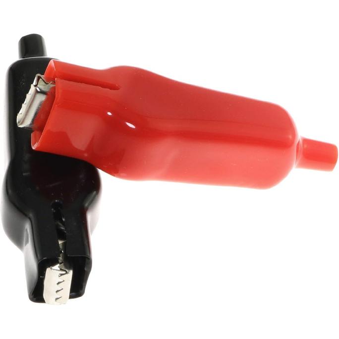 8er-Pack 20A Isolierte Krokodilklemmen Elektrischer Stromkreis Test Test Krokodilklemmen(4 Rot+4 Schwarz)