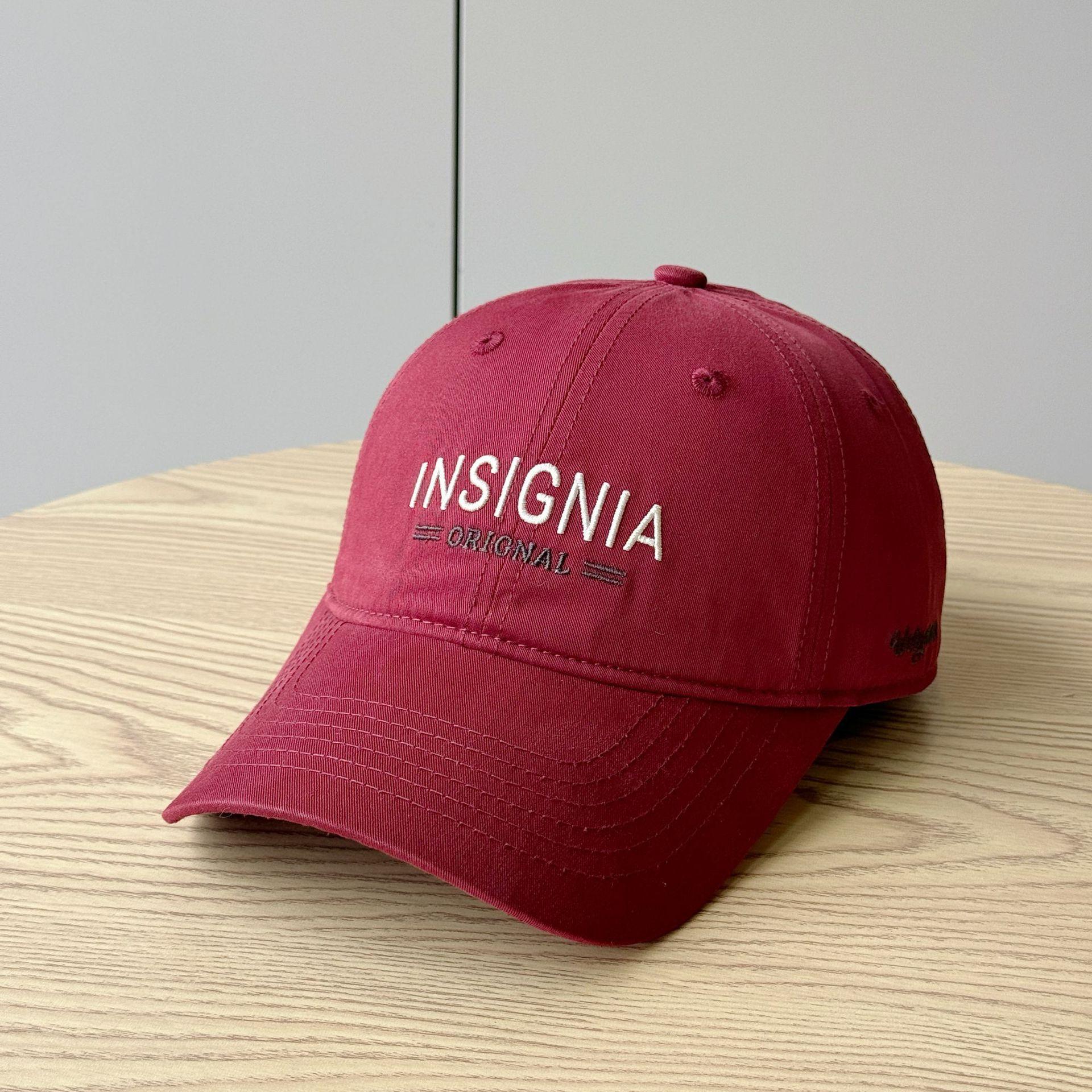 

New spring and summer hard-brimmed three-dimensional baseball cap, deep brim sun protection cap for men and women, breathable sun hat that makes the Adult54-60Adjustable вино красного