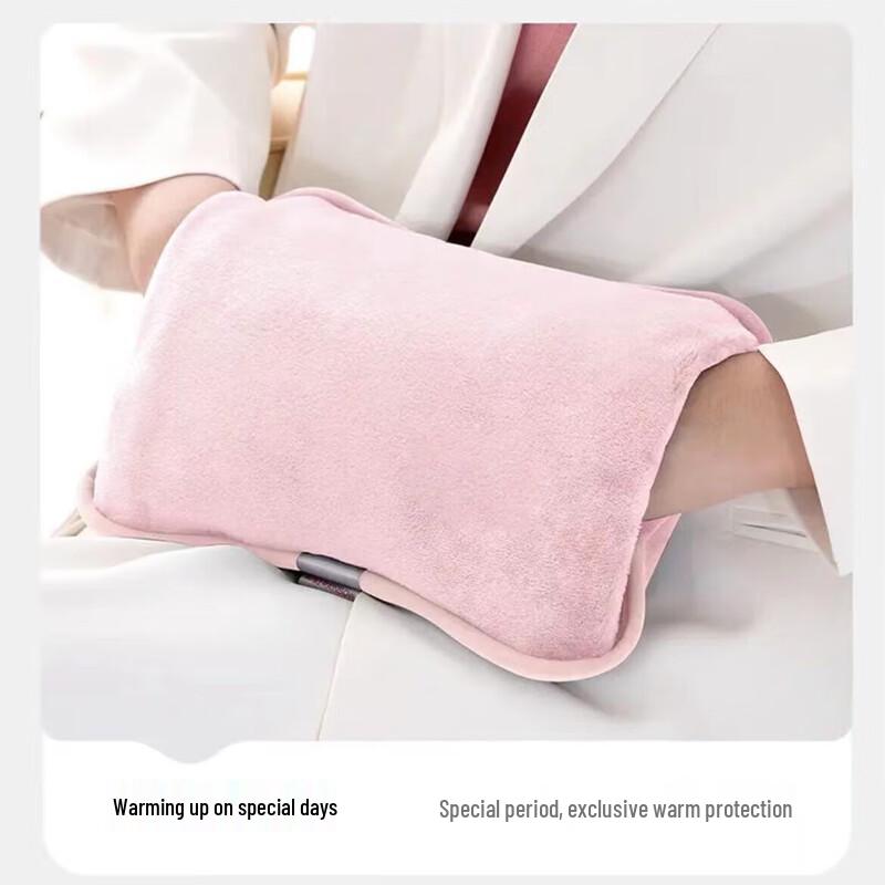 Rainbow Electric Hand Warmer with Fleece Sleeve