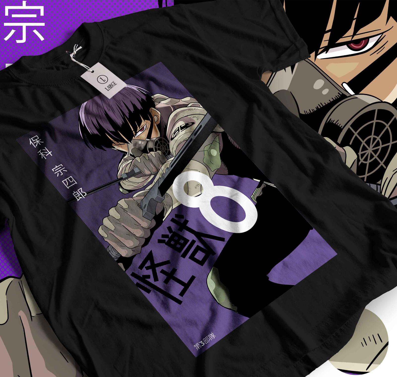 

Kaiju no 8 T-Shirt Mens Womens Tees Top Hoshina Gift Manga Best Anime Graphic Tee Shirt All Size 139 XL