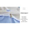 Simple and Elegant Skin-Friendly Aloe Vera Cotton Four-Piece Bedding Set Student Dormitory Three-Piece Set Double Bed Linen