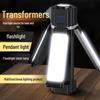 Rechargeable Multi-functional Retro LED Camping Lamp for Outdoor and Emergency Use