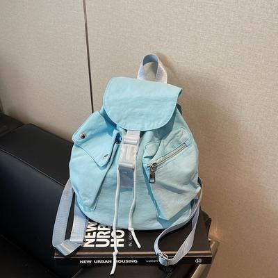 Sac à main étudiant de grande capacité, nouveau design de niche décontracté pour le début du printemps, sac à dos en toile polyvalent pour les déplacements