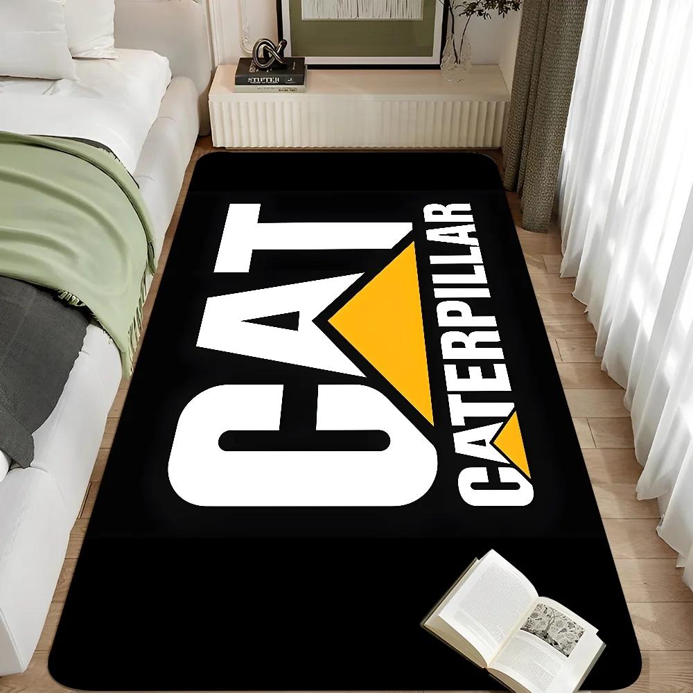 

C_Гусениця CAT Килим Двигун Екскаватор Килимок для вхідних дверей з колоди Скандинавський стиль Дім Ванна кімната-Туалет Килимки Спальня Готель Декор Килимок 120x160cm