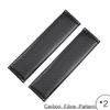 2Pcs Carbon Fiber Car Shoulder Pads Universal Car Shoulder Pad Cover Car Shoulder Belt Seat Pad Auto Interior Accessories