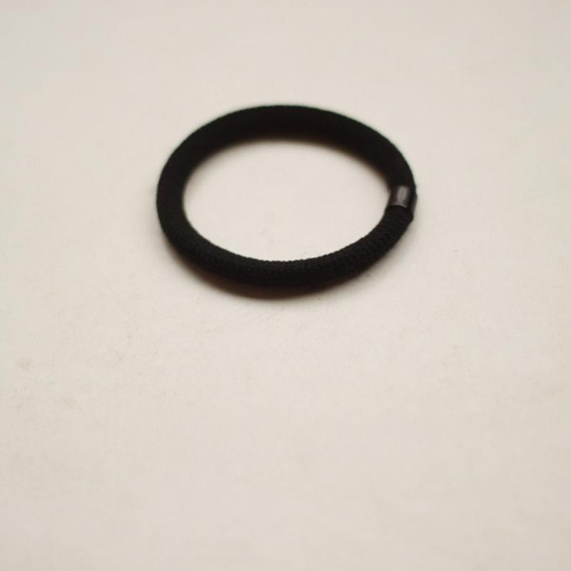 Continuous Hair Loops, Hair Ties, Flocking, Simple and Hair-safe Rubber Band Leather Case Accessories for Children and Adults