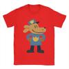 Dog Man Cartoon T Shirts Mens  100 Cotton Crazy TShirt O Neck  Tees Short Sleeve Clothes New Arrival