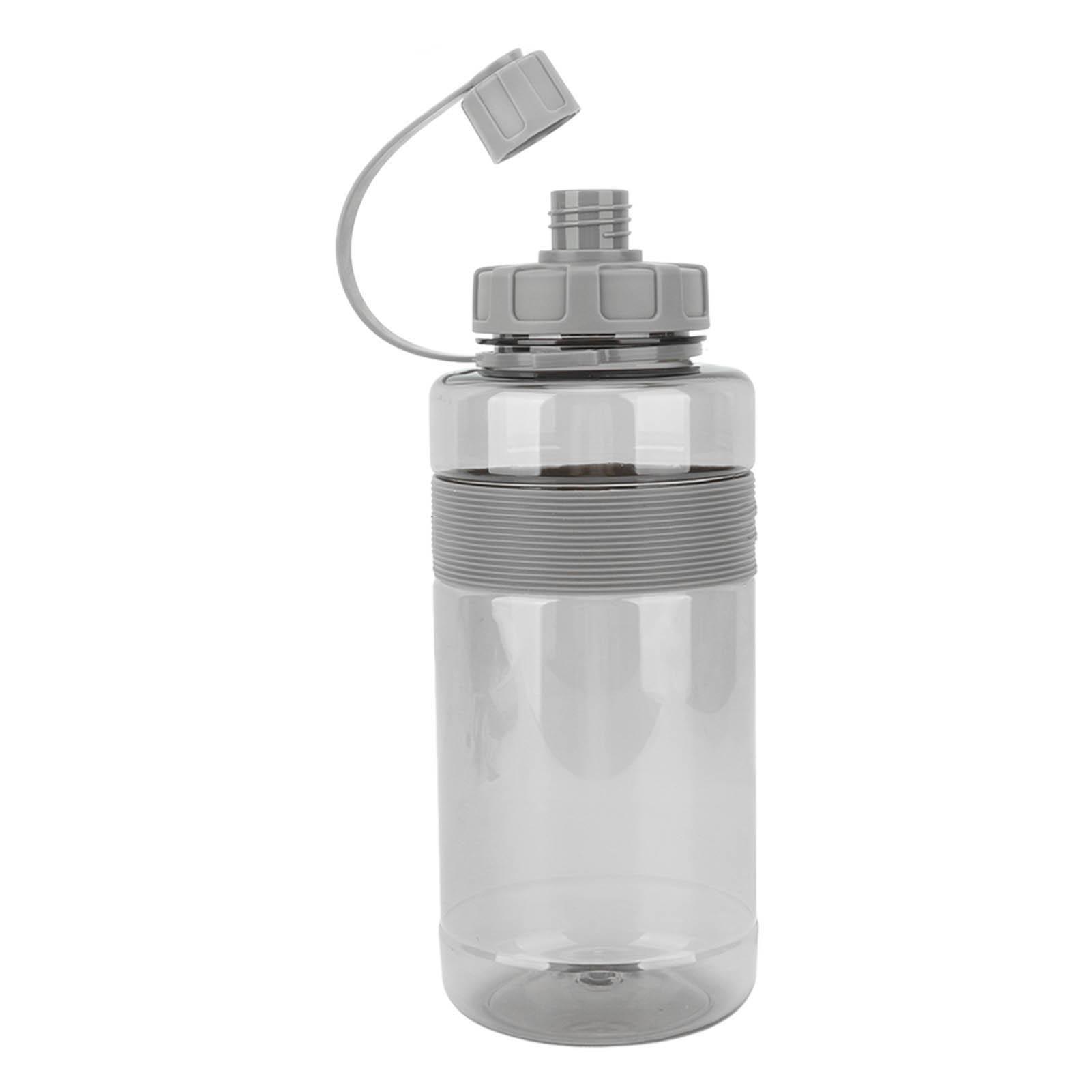 

Sports Water Bottle Portable 1500ml Plastic Outdoor Fitness Water Bottle with Straw for Gym