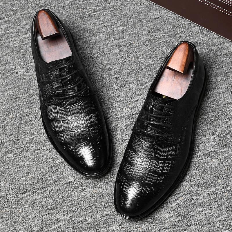 Мода Оксфорд Броги Мужские Туфли Жениха Платье Формальные Ручной работы Дизайнер Лучшая — фото 4