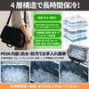 Cooling Soft Cooler 35L Large Capacity Insulated 600D Waterproof Lightweight for Outdoor Convenient Shopping Basket Black 12-Hour RetentionFoldable