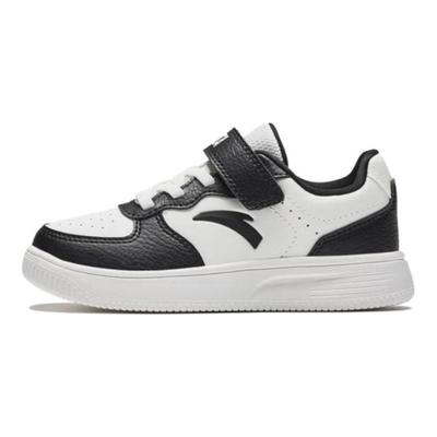 Comfortable Versatile Non-Slip Wear-Resistant Low-Top Kids Skate Shoes Kids Sneakers Black White A12449988-1