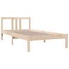 Solid Wood Bed 90x190 Cm