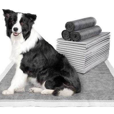 100/50/40/20PCS Absorbent Dogs Diapers Disposable Puppy Training Pee Pads Quick Dry Bamboo Charcoal Surface Mat Clean Cushion