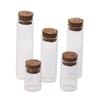 10 Stück Reagenzgläser aus Glas mit Korken, Nachrichtenflaschen, Gläser, Fläschchen, Geschenk, Kunst, Basteln, 5 ml, 8 ml, 10 ml, 12 ml, 15 ml, 20 ml, 25 ml, 30 ml