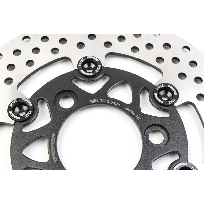Universal RPM 220mm Motorcycle Brake Disc Rotor Floating Disk Floating Pitching for Street Bike Pedal Bike Pitbike Honda Yahama