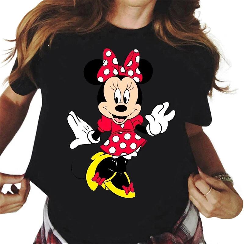 Oversized Unisex T Shirts Cartoon Print Ladies Clothes Cute T Shirts Short Sleeve Tops Y2k Harajuku